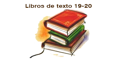 Libros de texto curso 2019-20